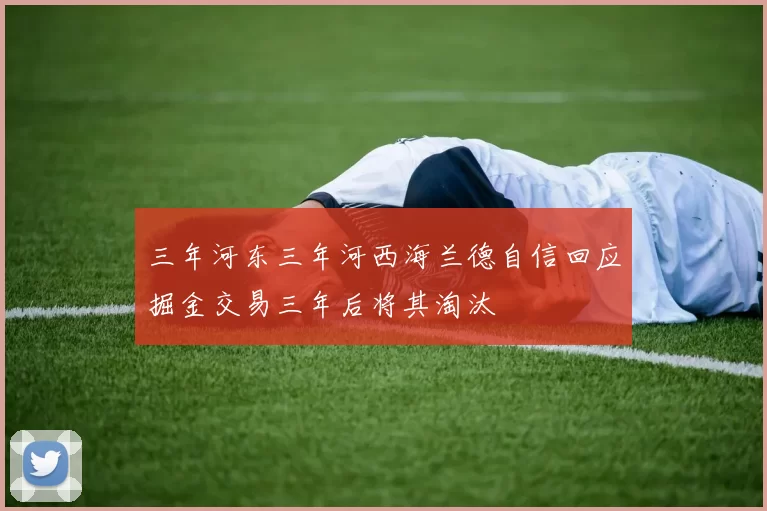 三年河东三年河西海兰德自信回应掘金交易三年后将其淘汰